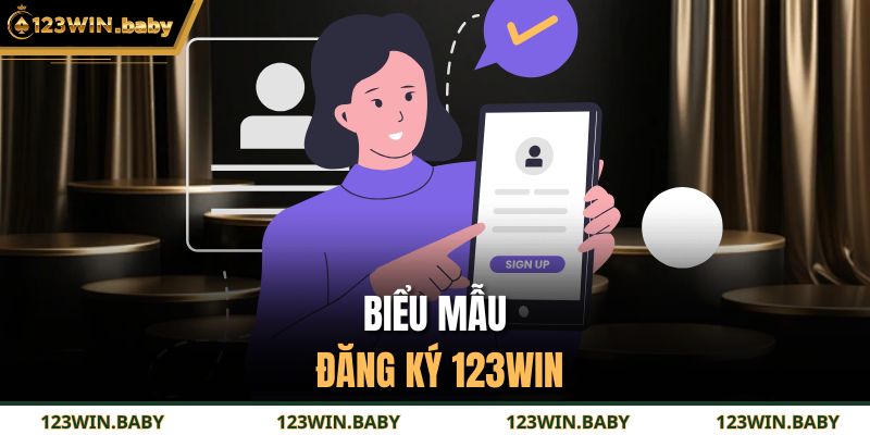 Biểu mẫu đăng ký 123WIN
