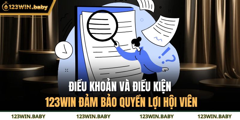 Điều Khoản Và Điều Kiện 123WIN 1 Điều khoản và điều kiện 123WIN đảm bảo quyền lợi hội viên