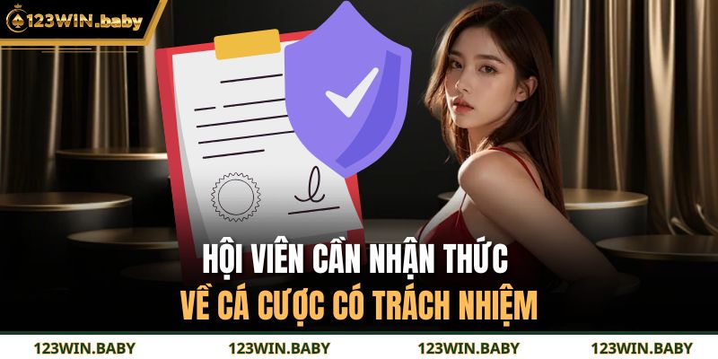 Cá Cược Có Trách Nhiệm 1 Hội viên cần nhận thức về cá cược có trách nhiệm