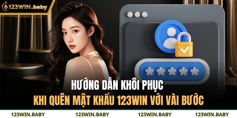Hướng Dẫn Khôi Phục Khi Quên mật khẩu 123WIN Với vài bước 1 Quên mật khẩu