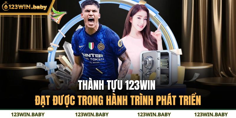 Thành tựu 123WIN đạt được trong hành trình phát triển